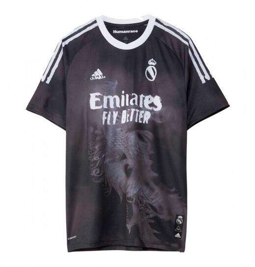 Real Madrid Human Race Black Soccer Jersey Shirt 2020/21